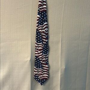 American Flag Mens Tie Necktie